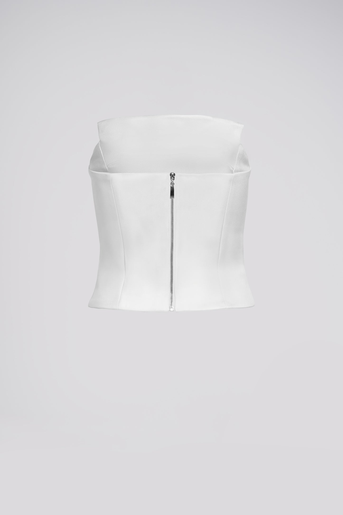 Strapless Petite Top in White